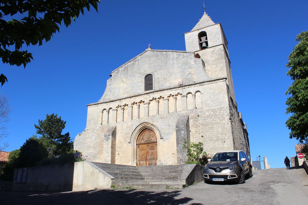 Eglise Notre-Dame-de-Pitié : façade occidentale, vue générale