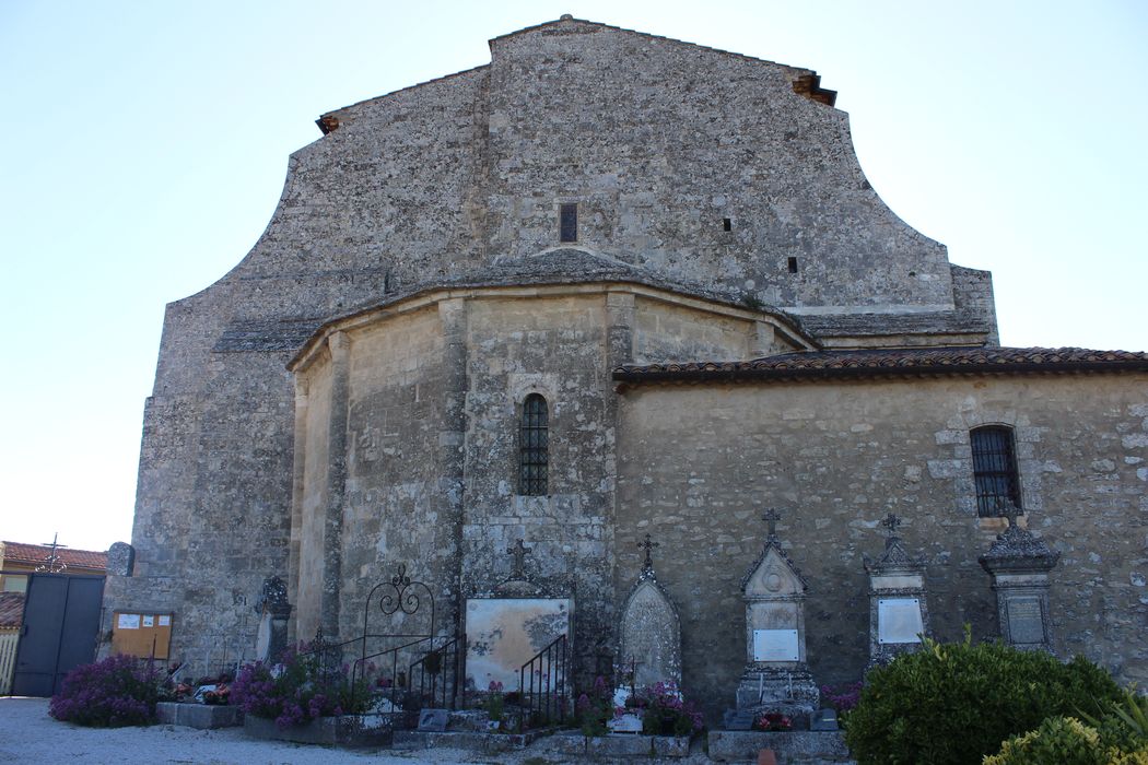 Eglise Notre-Dame-de-Pitié : chevet, vue générale