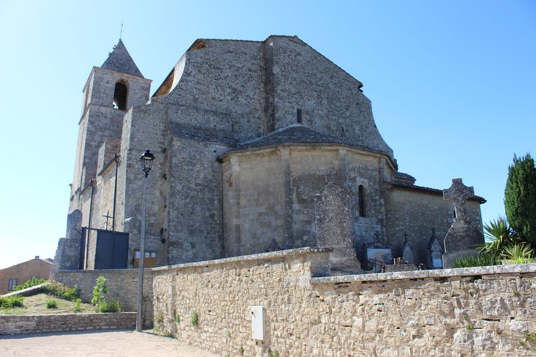 Eglise Notre-Dame-de-Pitié : chevet, vue générale