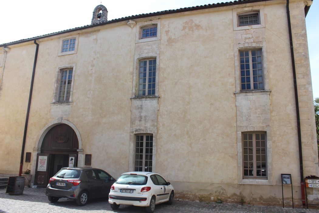 Ancien hôtel Astier de Montfaucon, puis ancien hospice : façade sud-est, vue générale