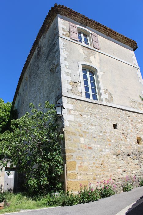 Château : aile en retour nord, façades nord et ouest, vue générale