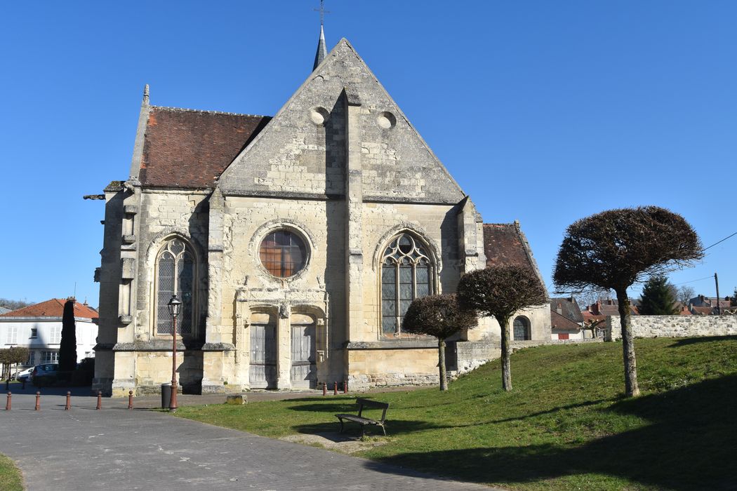 façade ouest, vue générale