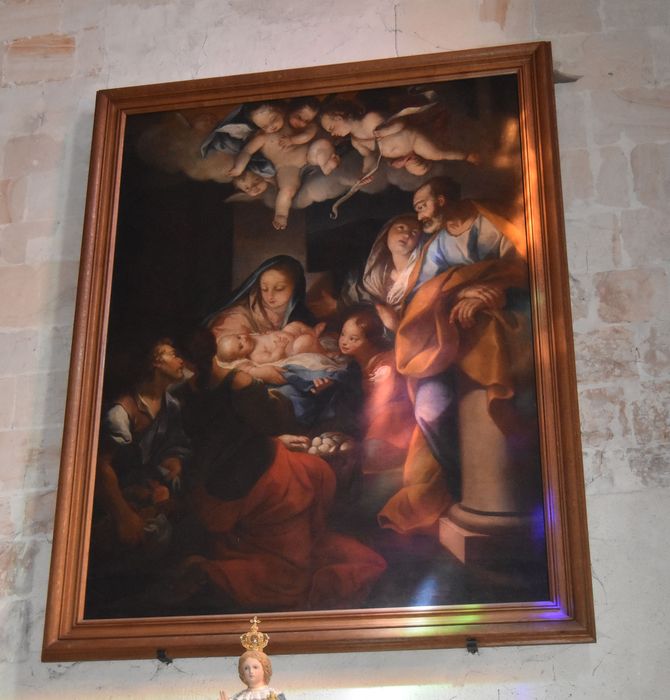 Tableau : Adoration des Bergers (l')