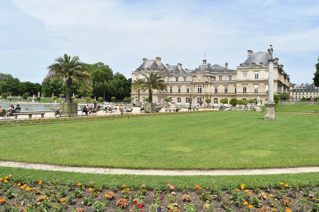 vue générale du palais depuis le Sud-Est