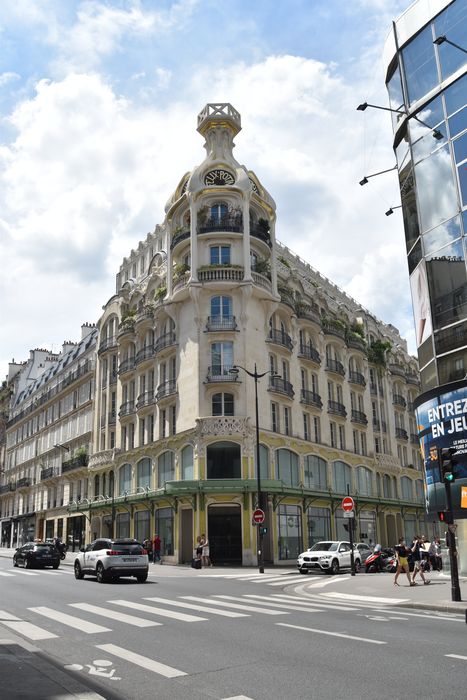 façades sur rues, vue générale