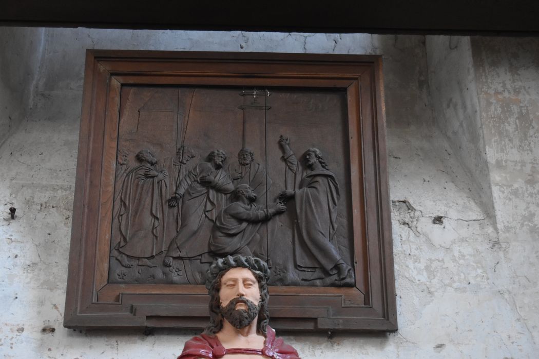 bas-relief : Le Christ remettant les clés à saint Pierre