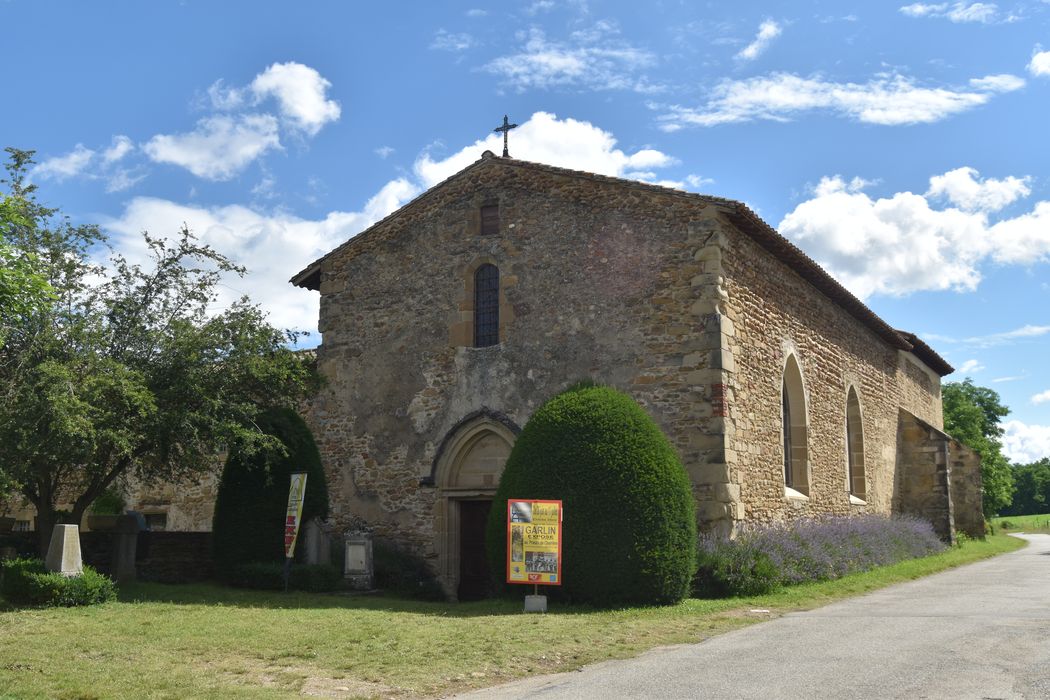 église, façades sud et ouest, vue générale