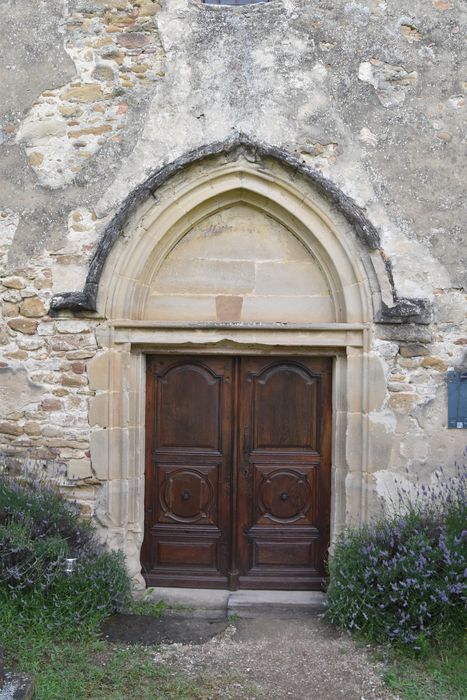 église, portail ouest, vue générale