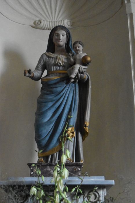 statue (statuette) : Vierge à l'Enfant