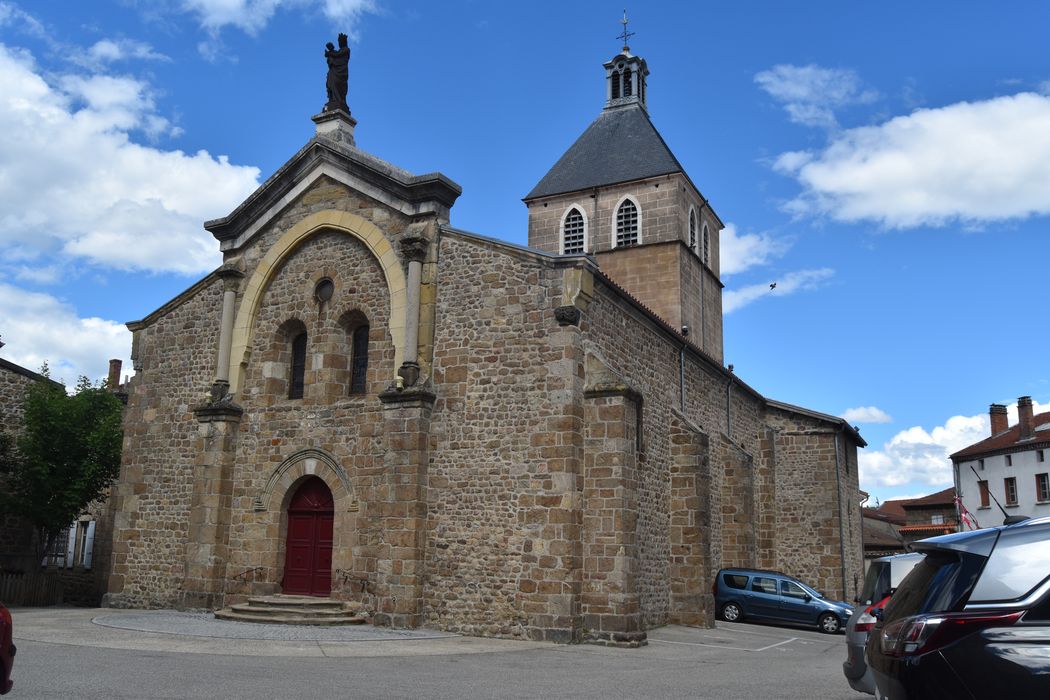 façade ouest, vue générale