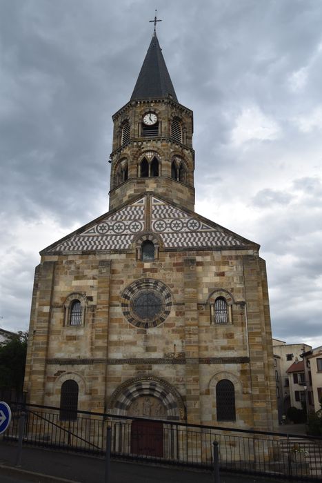 façade ouest, vue générale