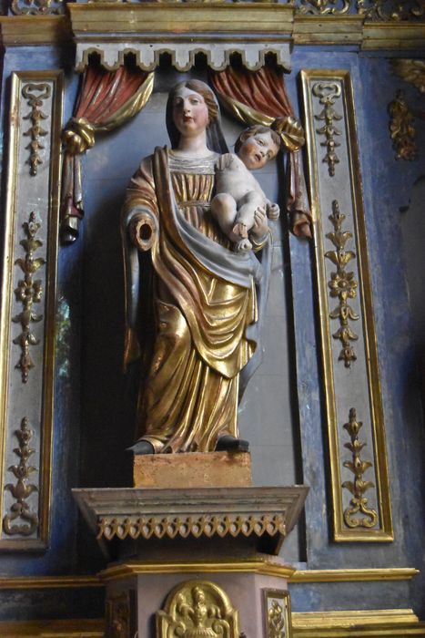 statue (statuette) : Vierge à l'Enfant