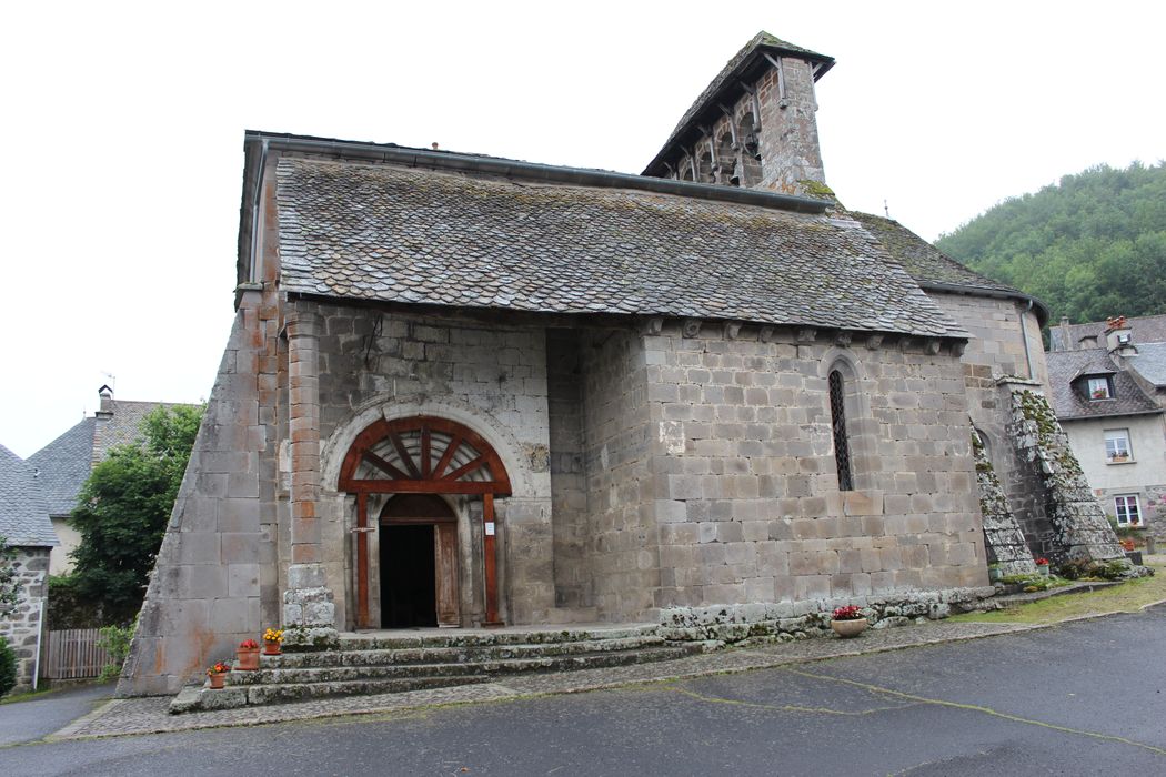 façade latérale sud, vue générale