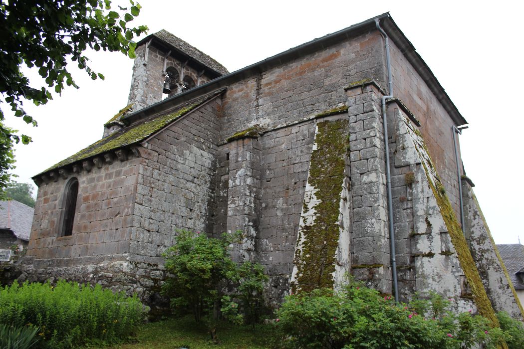 façade latérale nord, vue générale