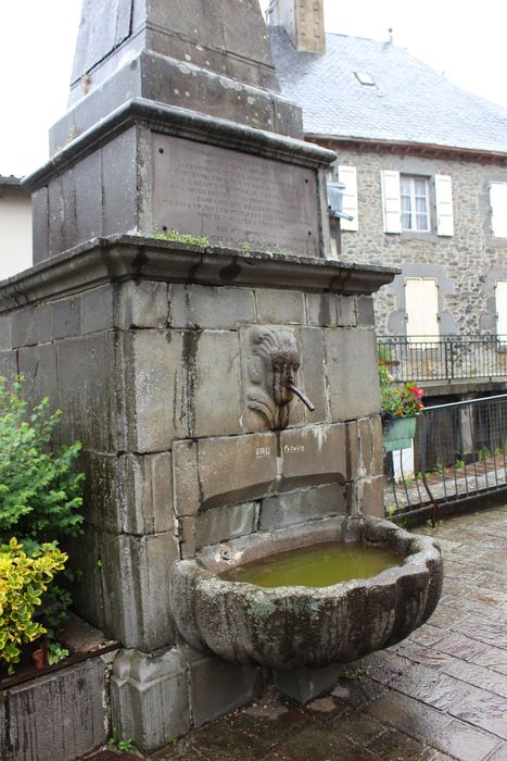 vue partielle de la fontaine