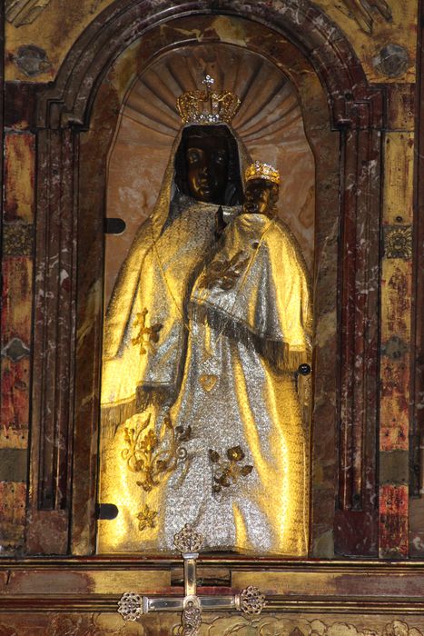 statue : Vierge noire dite Notre-Dame-des Miracles