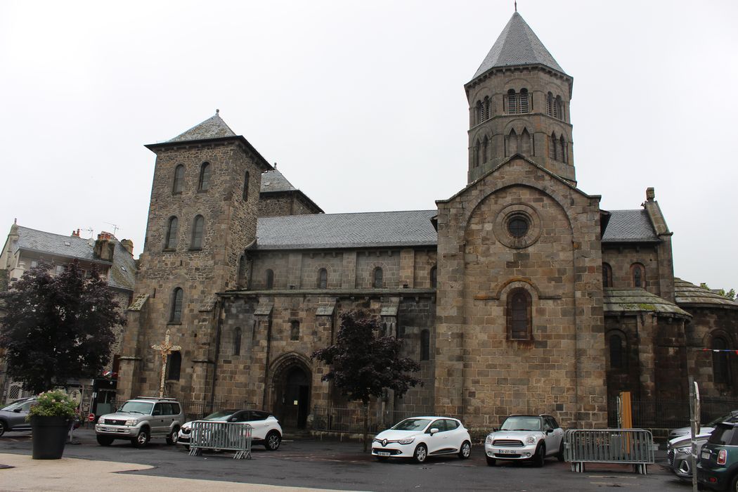 façade latérale sud, vue générale