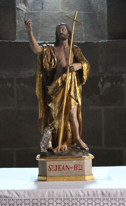 statue (statuette) : saint Jean-Baptiste