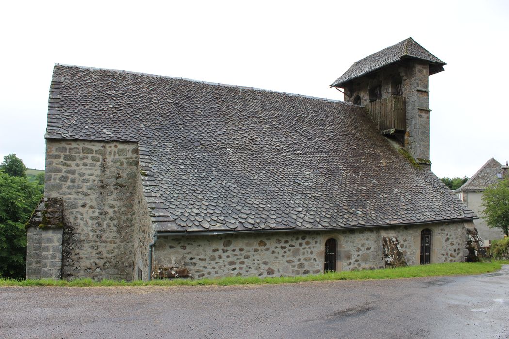 façade latérale nord-ouest, vue générale