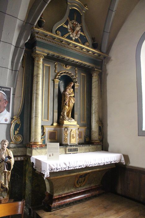 retable de la 3e chapelle sud, vue générale