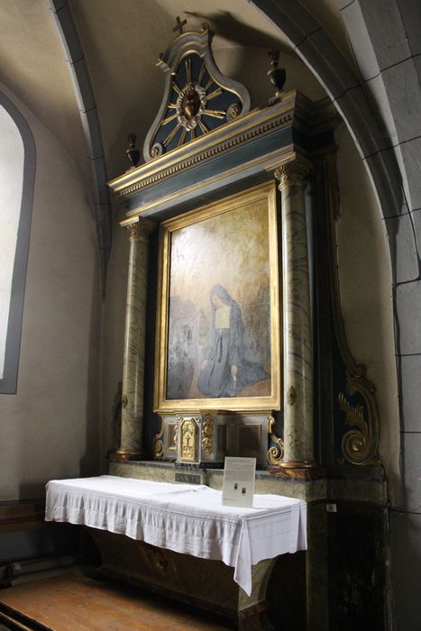 retable de la chapelle du Sacré Coeur