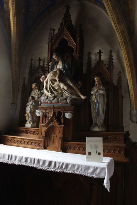 retable de la 2e chapelle nord