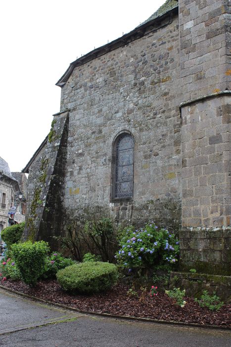 façade ouest, vue partielle