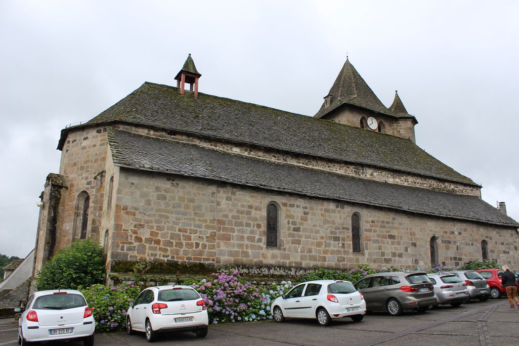 façade latérale nord, vue générale