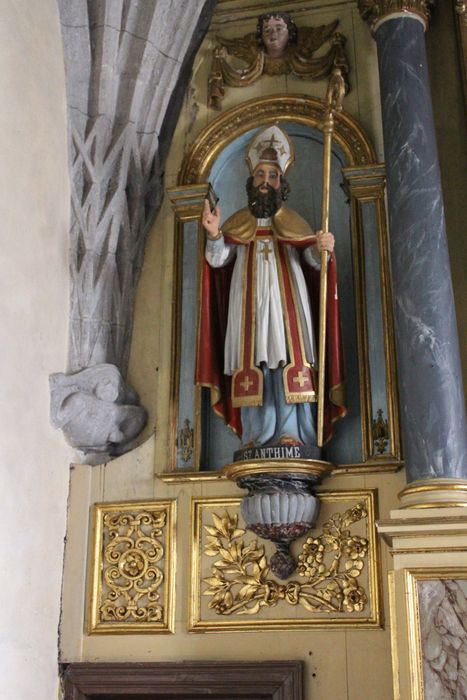 statue du retable du maître-autel : saint Anthyme