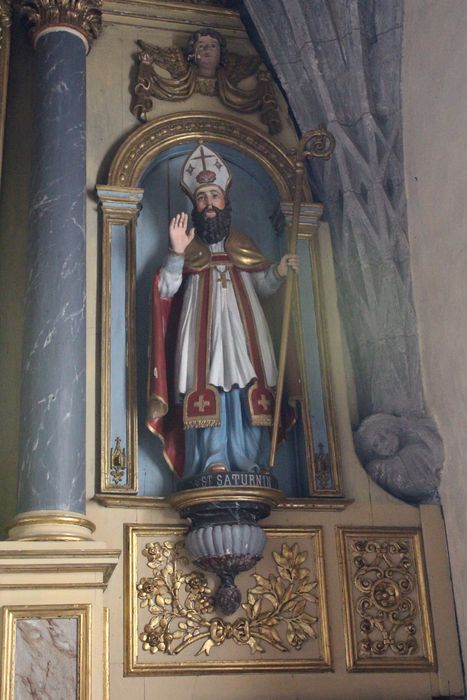 statue du retable du maître-autel : saint Saturnin