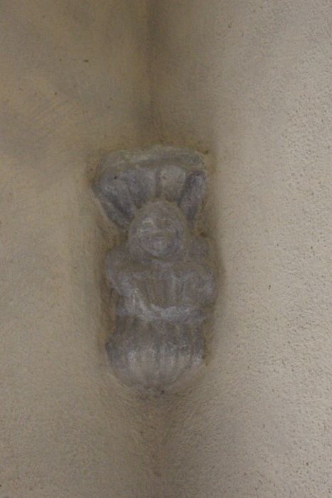 chapelle des fonts baptismaux, détail d'un culot sculpté