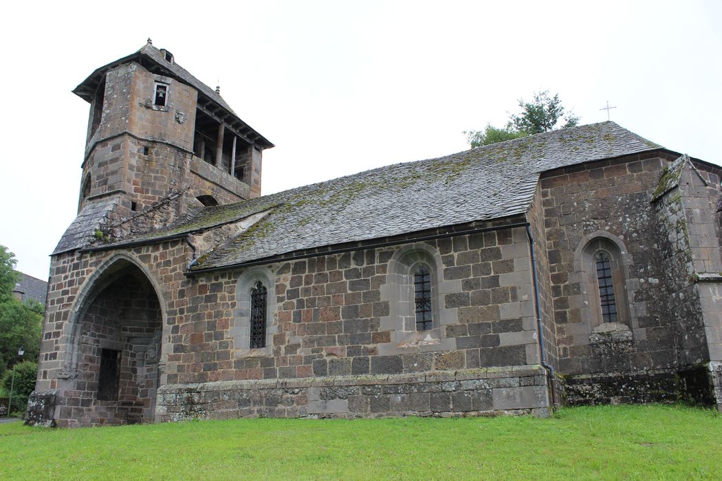 façade latérale sud, vue générale