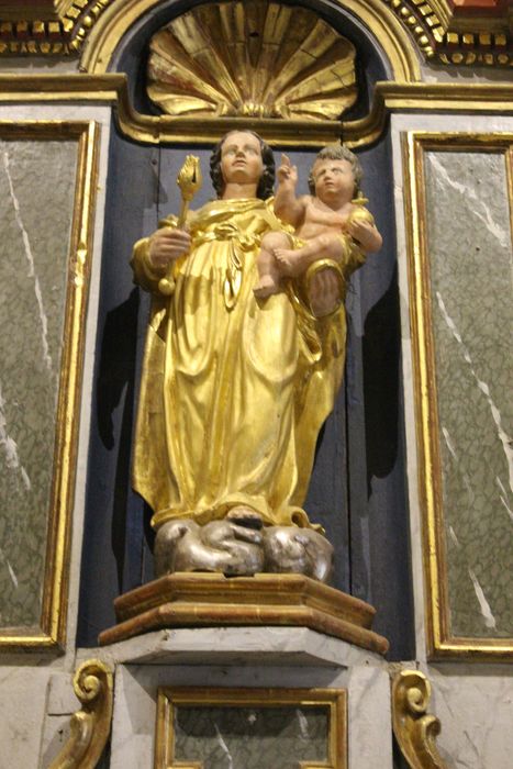 statue : Vierge à l'Enfant