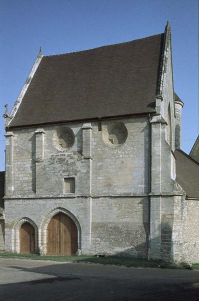 Façade latérale sur rue