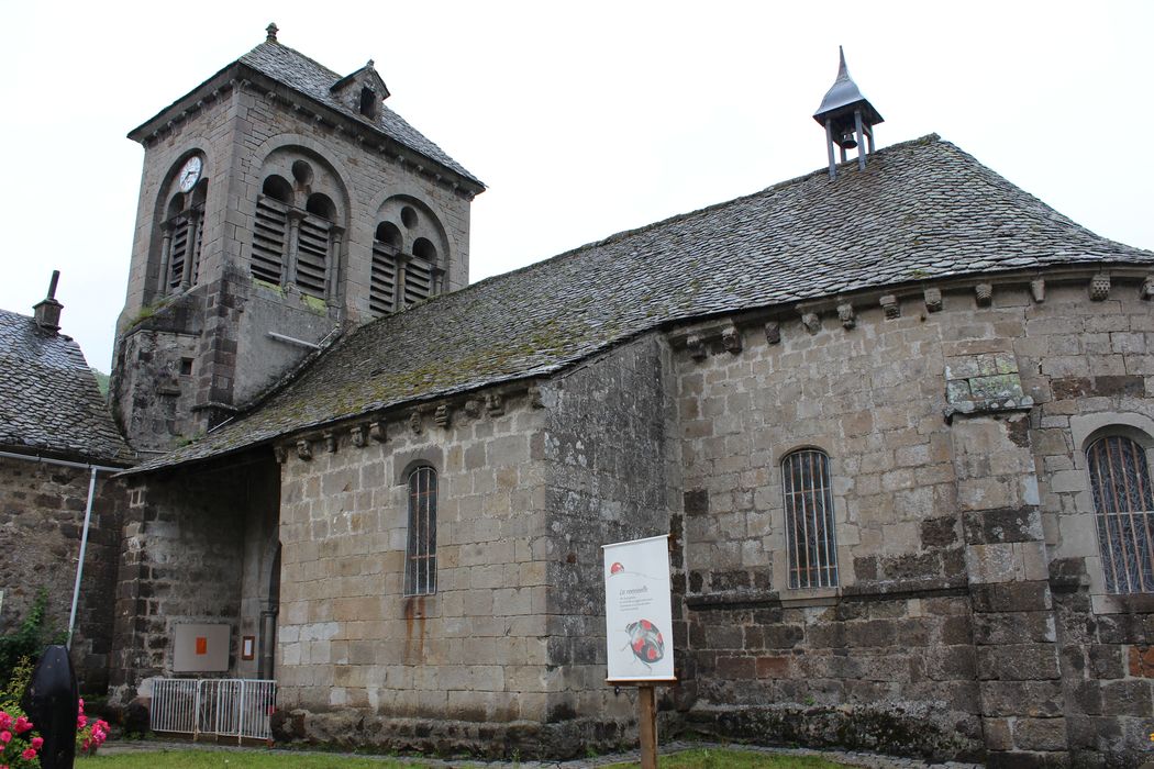 façade latérale sud, vue générale