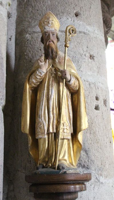 statue (statuette) : saint Hilaire