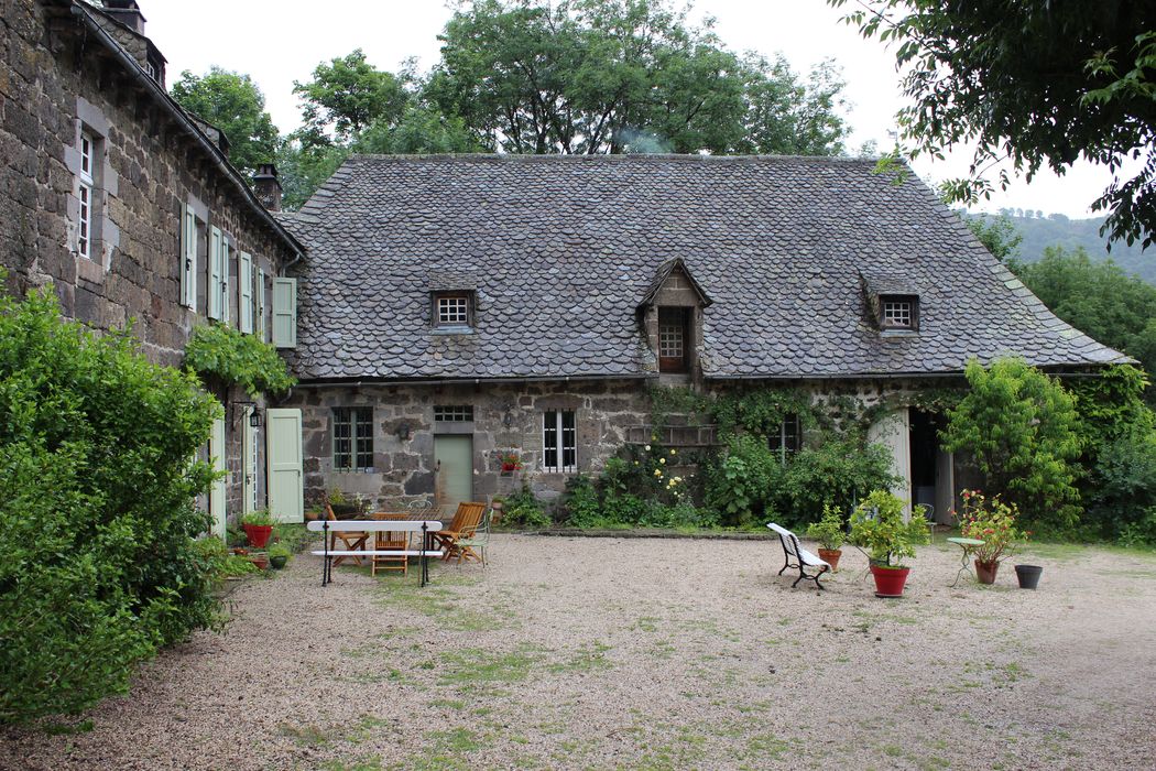 aile en retour, façade ouest, vue générale