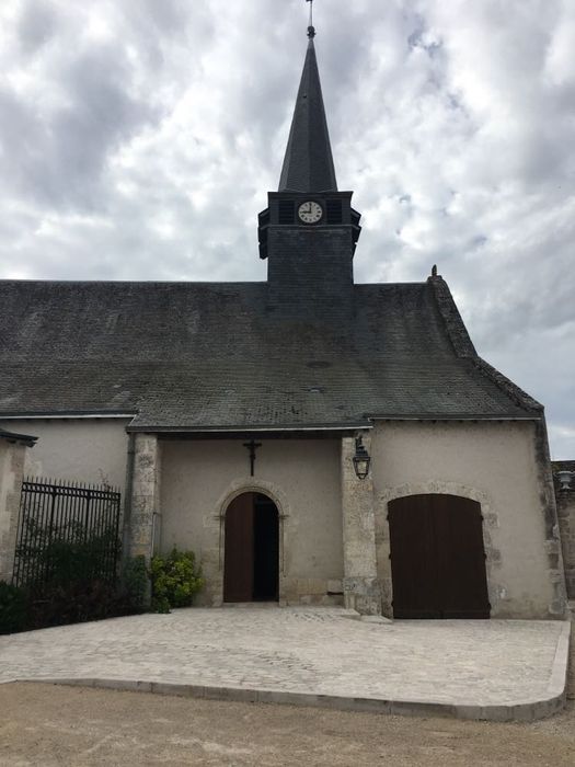 façade latérale nord, vue partielle