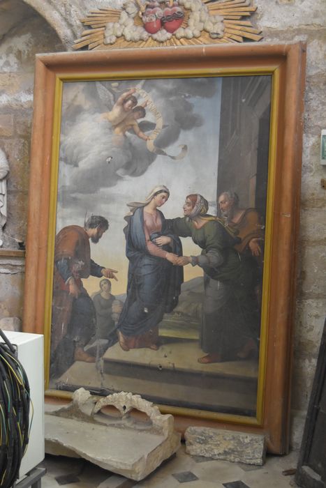 tableau : La Visitation - © Ministère de la Culture (France), Médiathèque du patrimoine et de la photographie, diffusion RMN-GP
