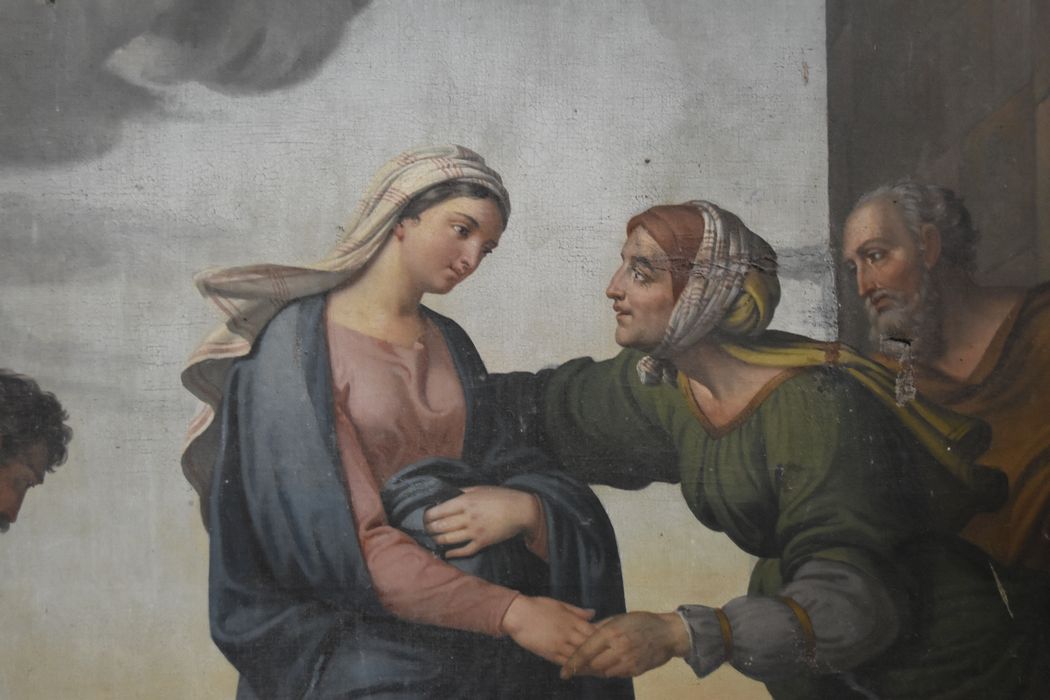 tableau : La Visitation, détail - © Ministère de la Culture (France), Médiathèque du patrimoine et de la photographie, diffusion RMN-GP