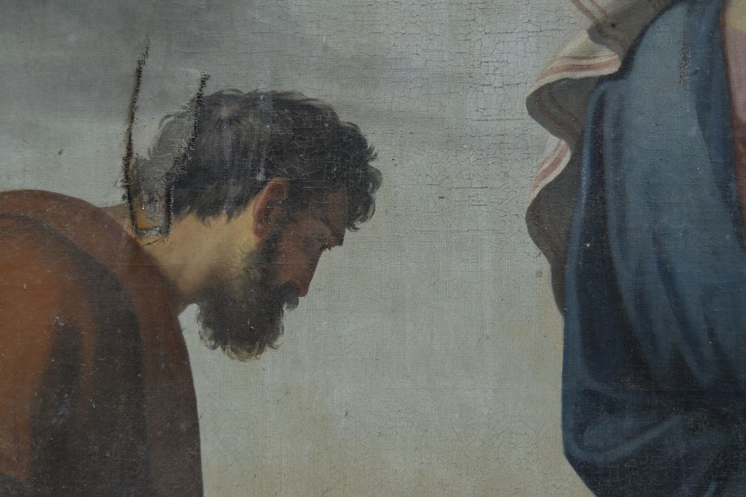 tableau : La Visitation, détail - © Ministère de la Culture (France), Médiathèque du patrimoine et de la photographie, diffusion RMN-GP