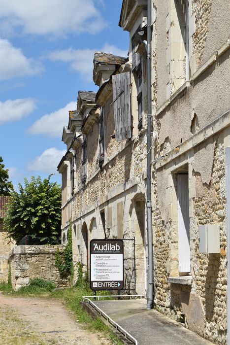 façade ouest, vue générale