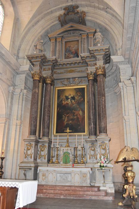 maître-autel, retable, tableau : Assomption de la Vierge (l’)