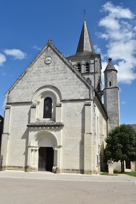 façade ouest, vue générale