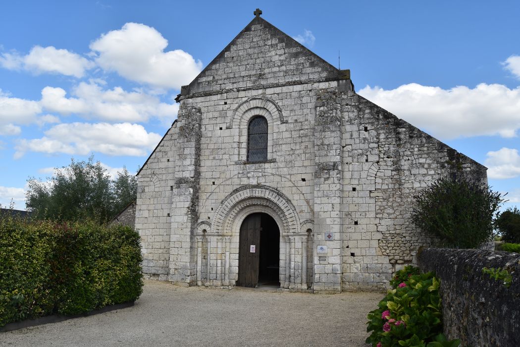 façade ouest, vue générale