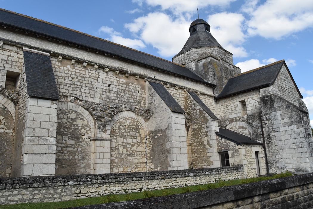 façade latérale sud, vue générale