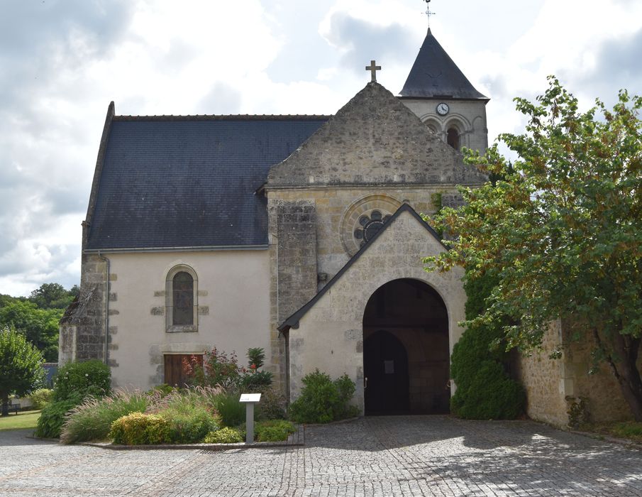 façade ouest, vue générale