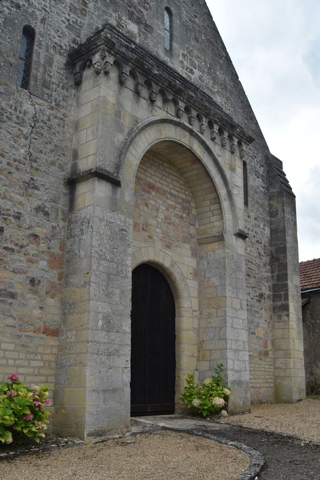 porche ouest, vue générale