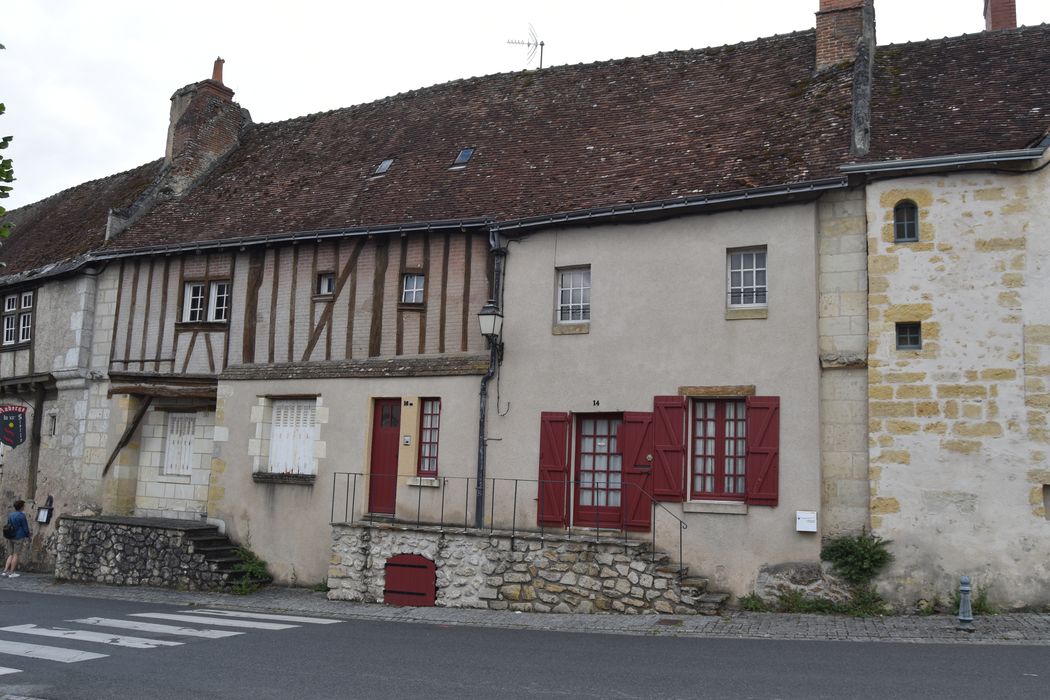 façade sur rue, vue générale