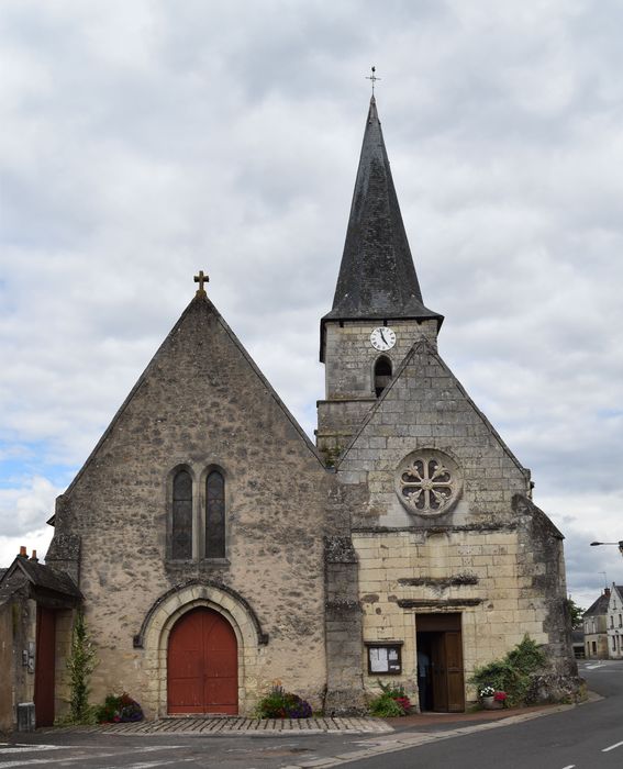 façade ouest, vue générale